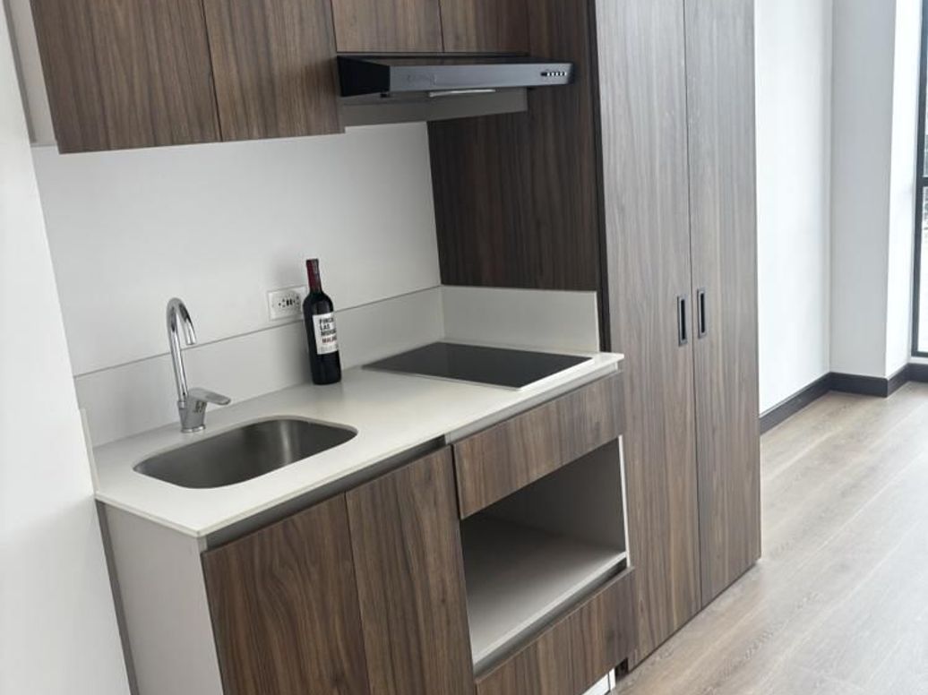 Apartamento de 1 alcoba en venta en Nuevo Contry, Bogotá, 21 m² · foto 14 de 19