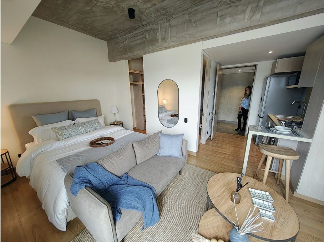 Apartaestudio en arriendo en Ciudad Salitre, Bogotá, 29 m² · foto 12 de 20