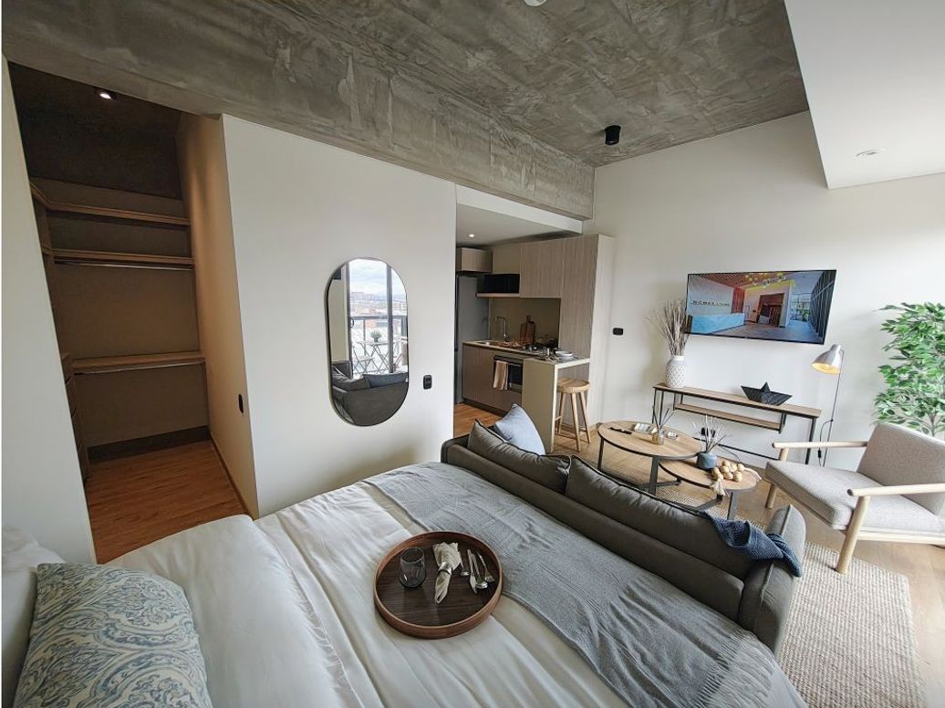 Apartaestudio en arriendo en Ciudad Salitre, Bogotá, 29 m² · foto 9 de 20