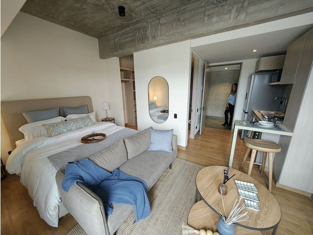 Apartaestudio en arriendo en Ciudad Salitre, Bogotá, 29 m² · foto 13 de 20