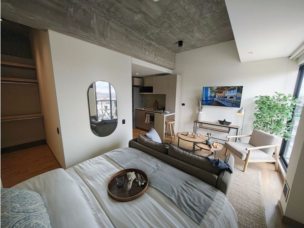 Apartaestudio en arriendo en Ciudad Salitre, Bogotá, 29 m² · foto 10 de 20