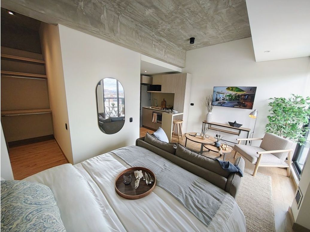 Apartaestudio en arriendo en Ciudad Salitre, Bogotá, 29 m² · foto 11 de 20