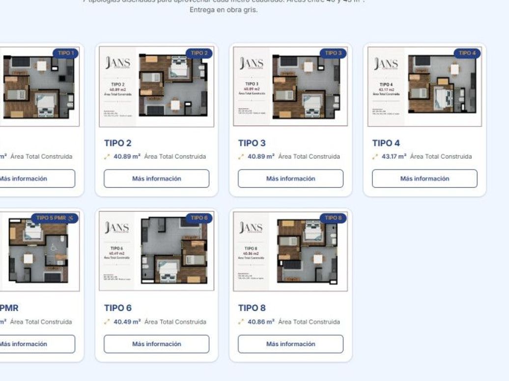 Apartamento de 2 alcobas en venta en Granada Norte, Bogotá, 50 m² · foto 2 de 5