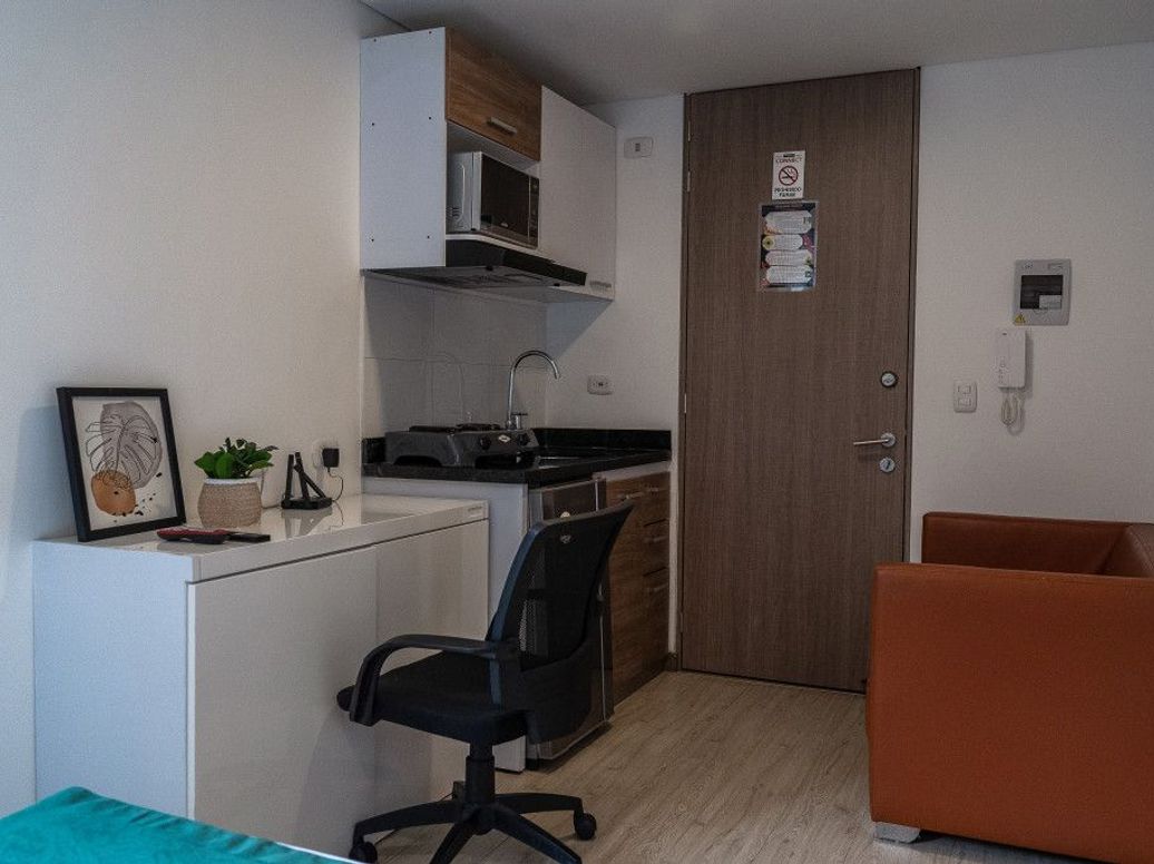 Apartamento de 1 alcoba en venta en Gran América, Bogotá, 21 m² · foto 7 de 20