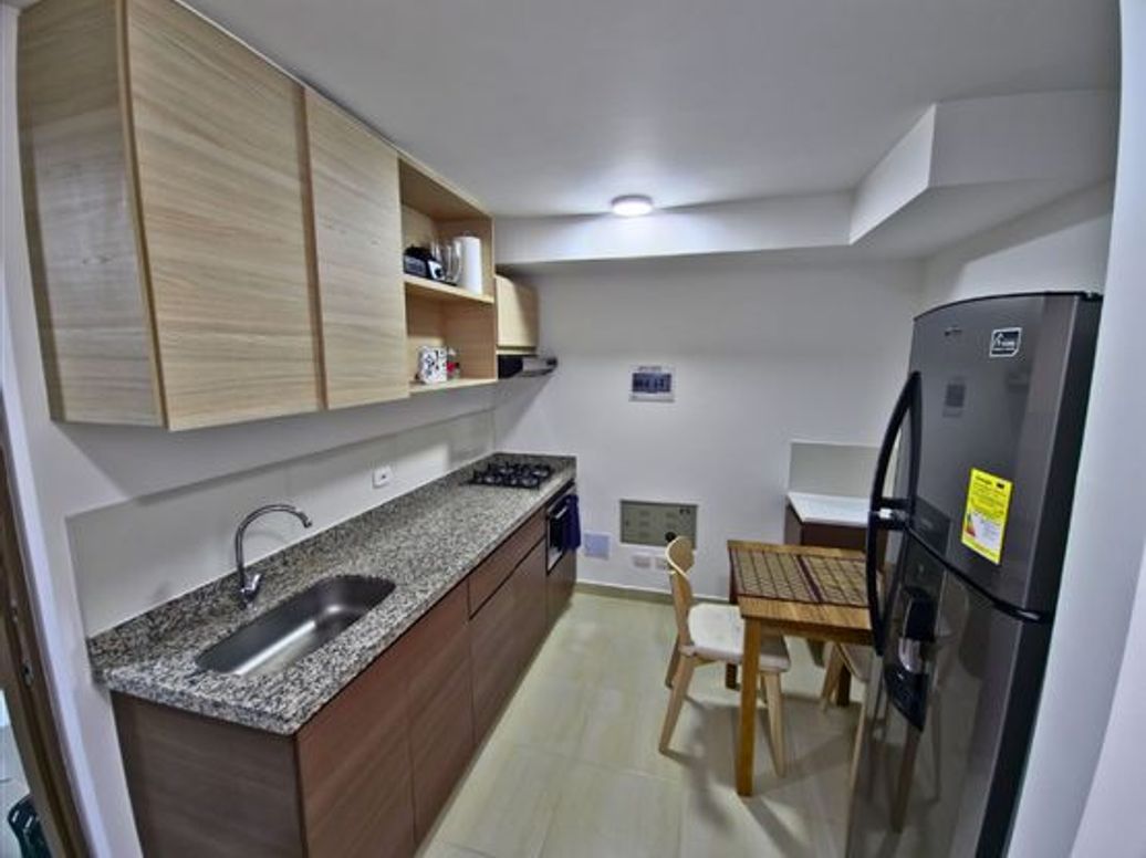 Apartaestudio en arriendo en Santa Teresa, Bogotá, 33 m² · foto 5 de 9