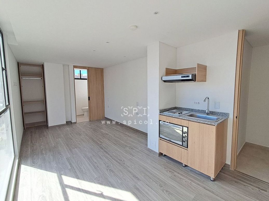 Apartaestudio en venta en Gran América, Bogotá, 28 m² · foto 2 de 15