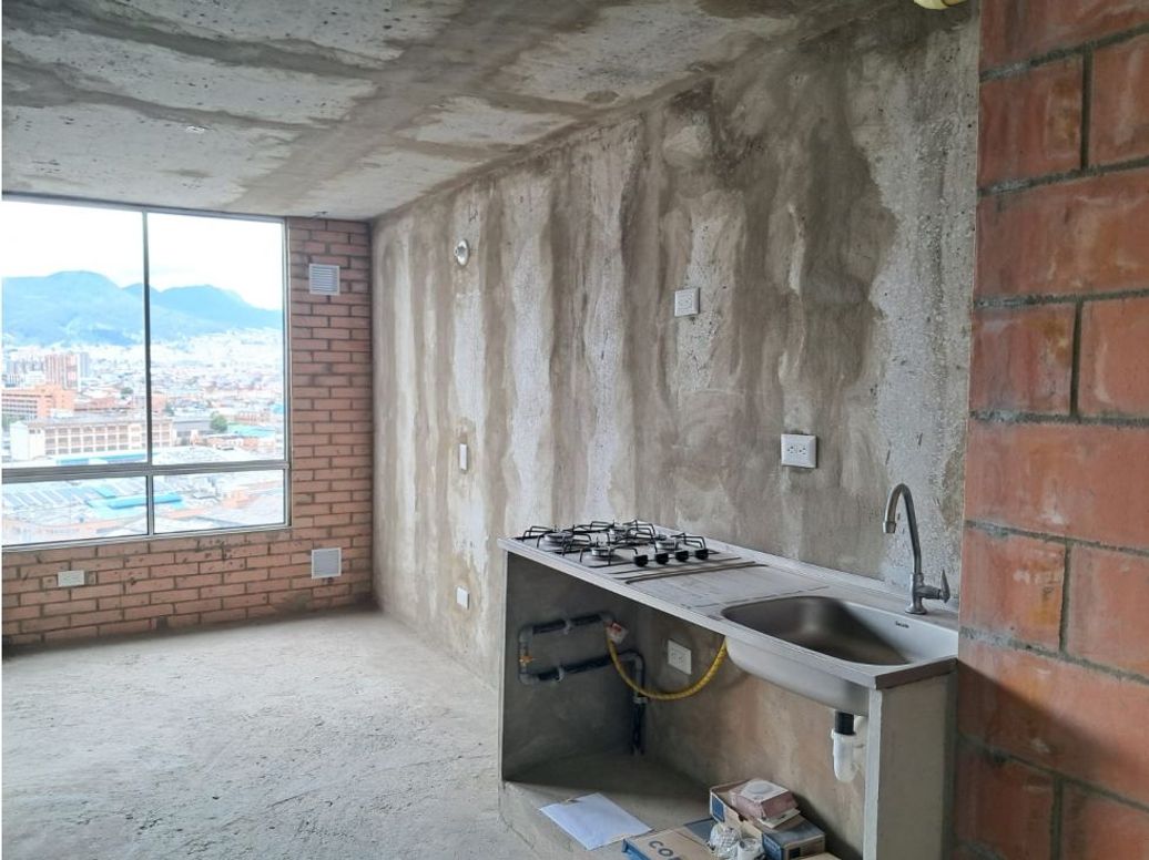 Apartamento de 1 alcoba en venta en Puente Aranda, Bogotá, 30 m² · foto 13 de 16