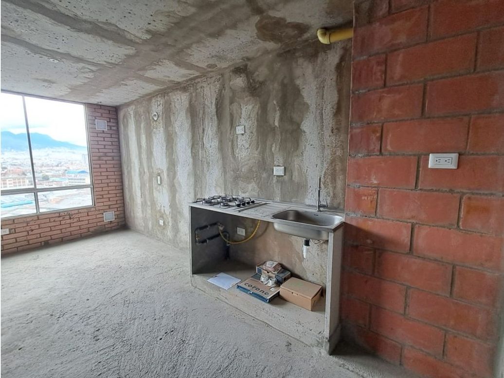 Apartamento de 1 alcoba en venta en Puente Aranda, Bogotá, 30 m² · foto 12 de 16