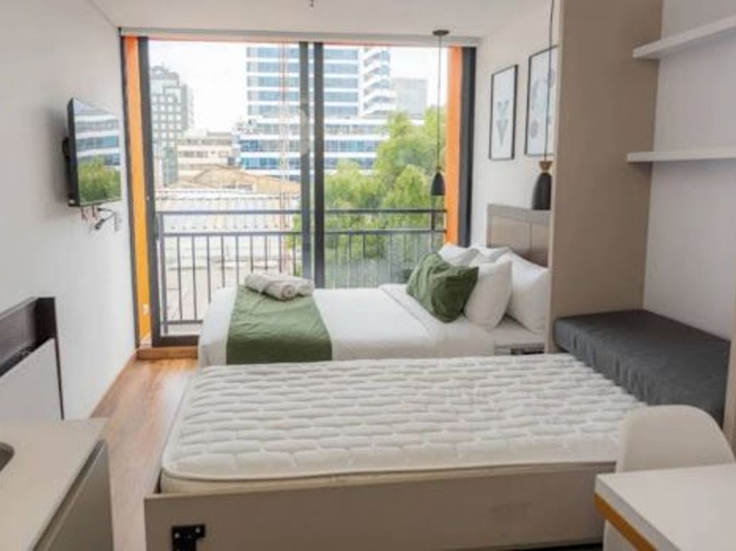 Apartamento de 1 alcoba en venta en Chicó Norte, Bogotá, 22 m² · foto 7 de 16