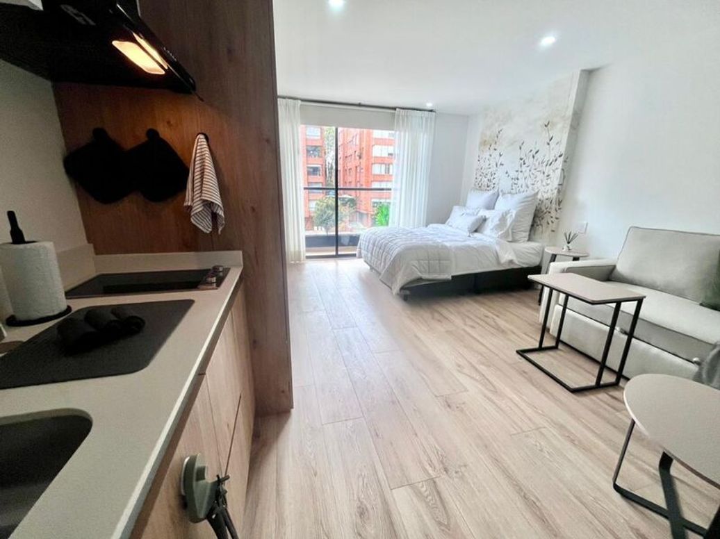 Apartaestudio en venta en Chico Norte Et. Iii, Bogotá, 35 m² · foto 3 de 5