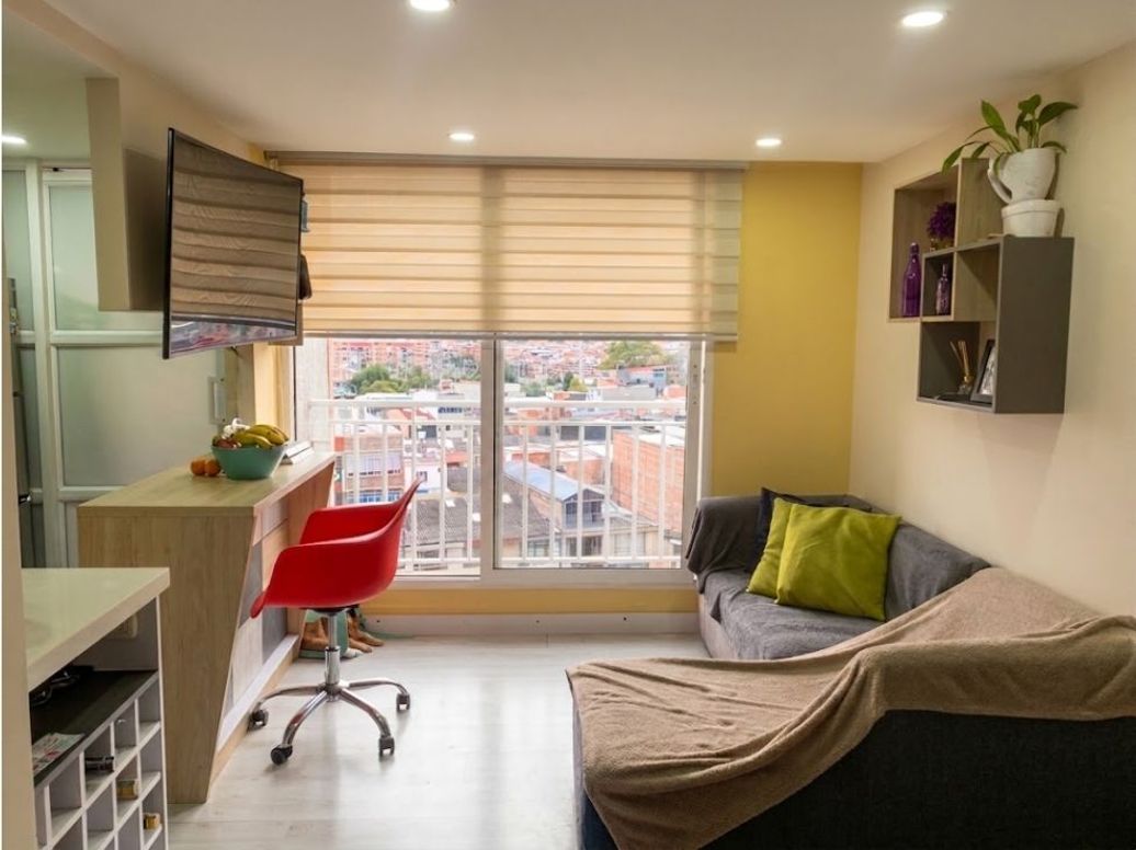 Apartamento de 2 alcobas en venta en Madelena, Bogotá, 43 m² · foto 3 de 10