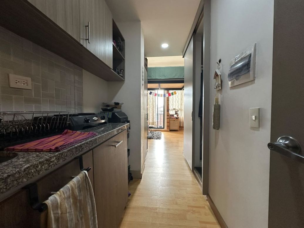 Apartamento de 1 alcoba en venta en La Castellana, Bogotá, 16 m² · foto 5 de 20