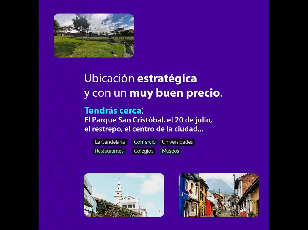 Apartamento de 2 alcobas en venta en Multifamiliar Las Brisas, Bogotá, 44 m² · foto 18 de 20