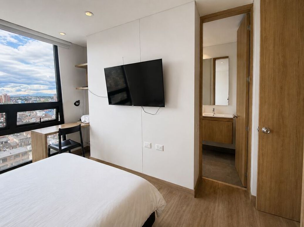 Apartamento de 1 alcoba en venta en Chapinero, Bogotá, 36 m² · foto 3 de 12