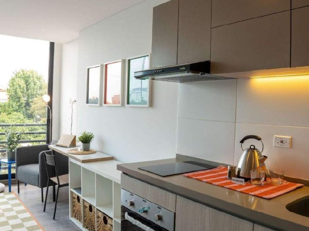 Apartaestudio en arriendo en Quinta Camacho, Bogotá, 38 m² · foto 2 de 12