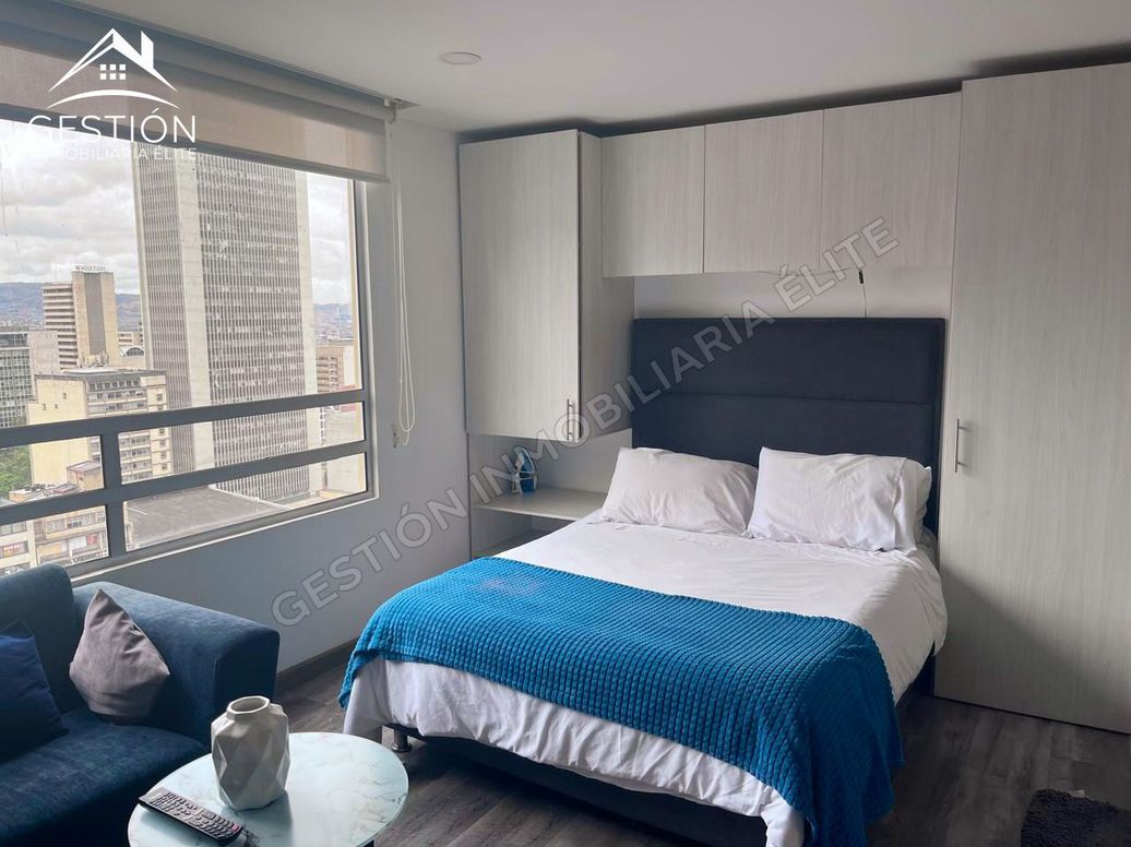Apartaestudio en arriendo en La Veracruz, Bogotá, 24 m² · foto 5 de 12