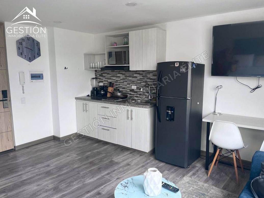 Apartaestudio en arriendo en La Veracruz, Bogotá, 24 m² · foto 3 de 12