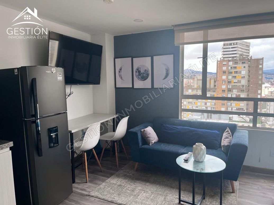 Apartaestudio en arriendo en La Veracruz, Bogotá, 24 m² · foto 7 de 12