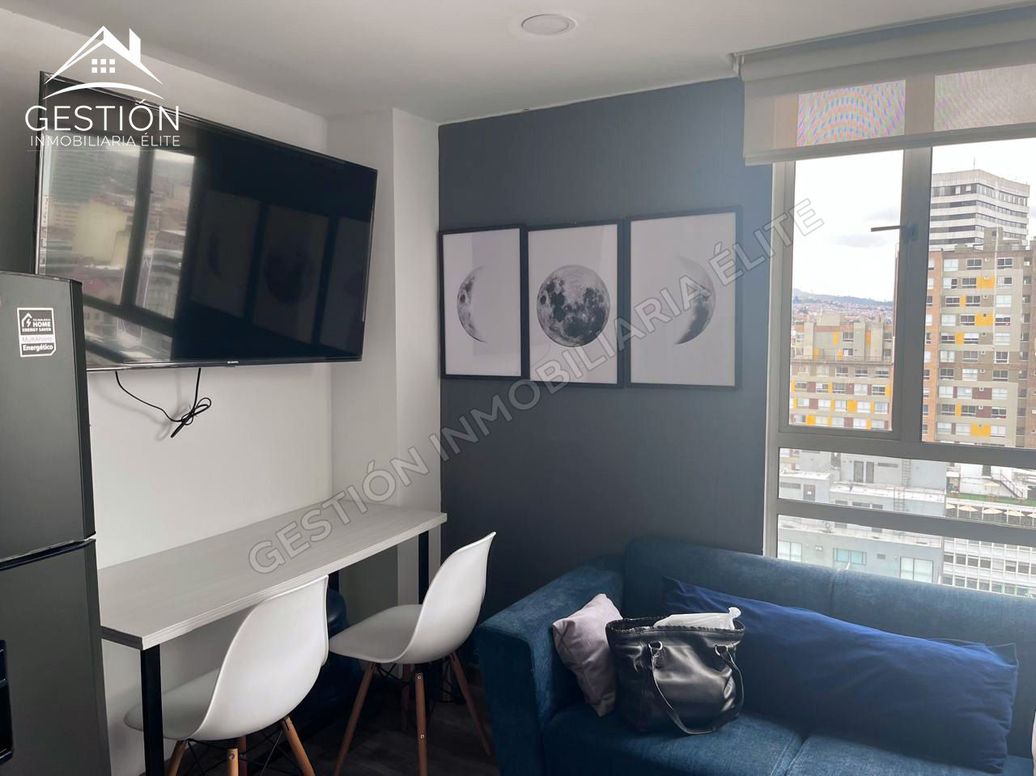 Apartaestudio en arriendo en La Veracruz, Bogotá, 24 m² · foto 8 de 12