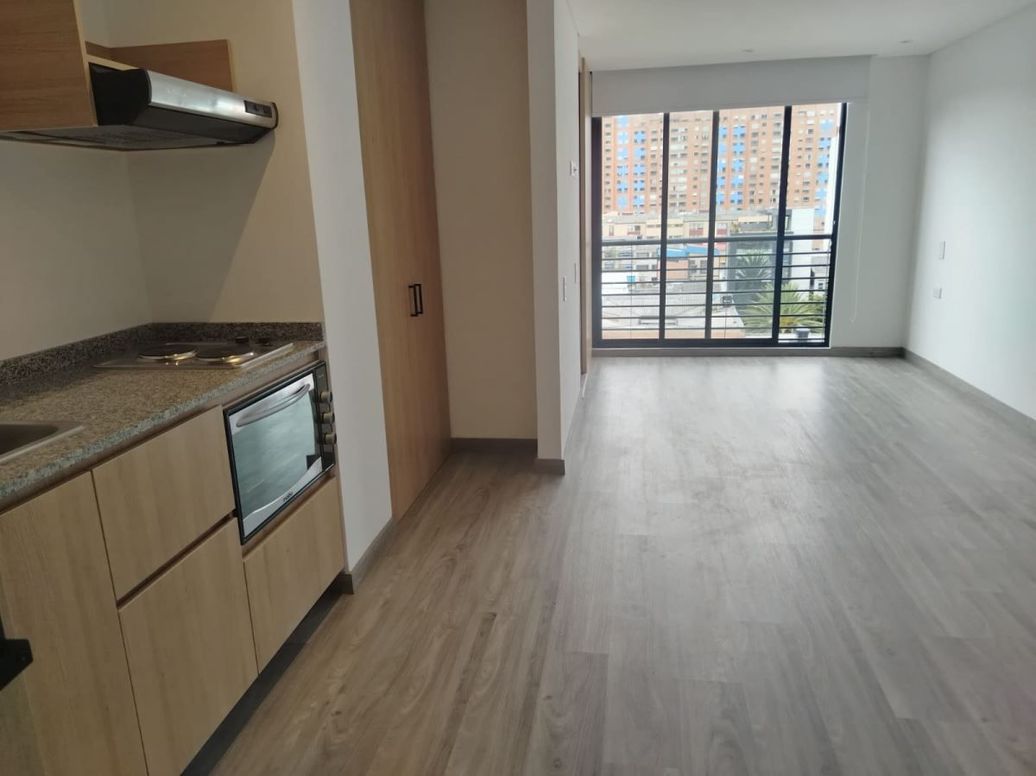 Apartamento de 1 alcoba en venta en Quinta Paredes, Bogotá, 28 m² · foto 4 de 18