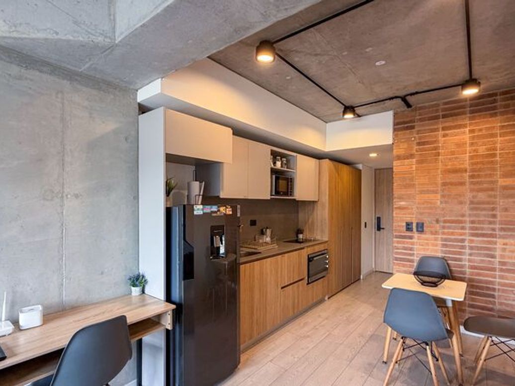 Apartaestudio en venta en Chico, Bogotá, 28 m² · foto 2 de 12