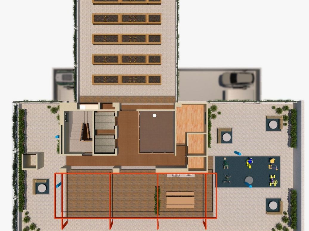 Apartamento de 1 alcoba en venta en Chapinero Sur Occidental, Bogotá, 27 m² · foto 9 de 10