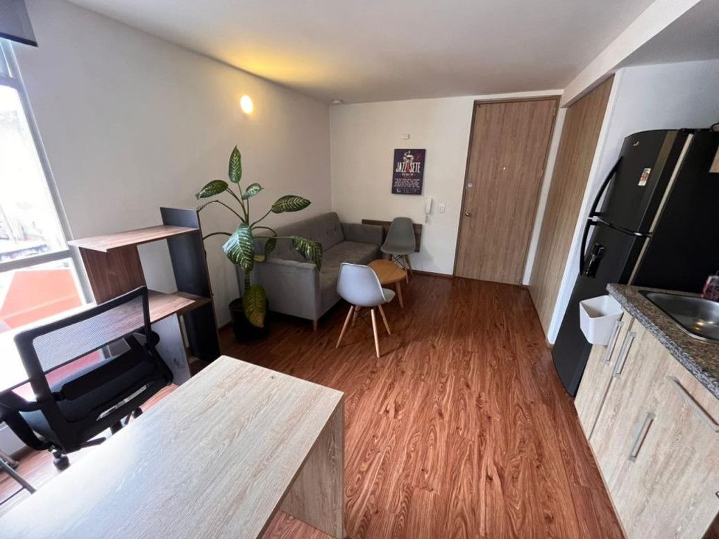 Apartamento de 1 alcoba en arriendo en Chapinero Central, Bogotá, 31 m² · foto 4 de 12
