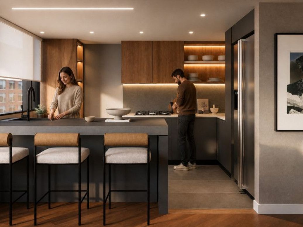 Apartamento de 2 alcobas en venta en La Esperanza Nororiental, Bogotá, 108 m² · foto 3 de 8