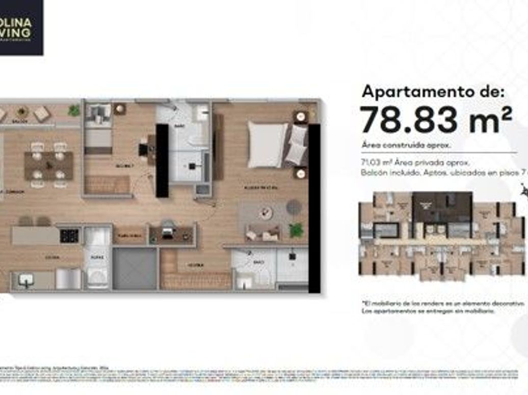 Apartamento de 2 alcobas en venta en Colina Campestre, Bogotá, 45 m² · foto 16 de 18