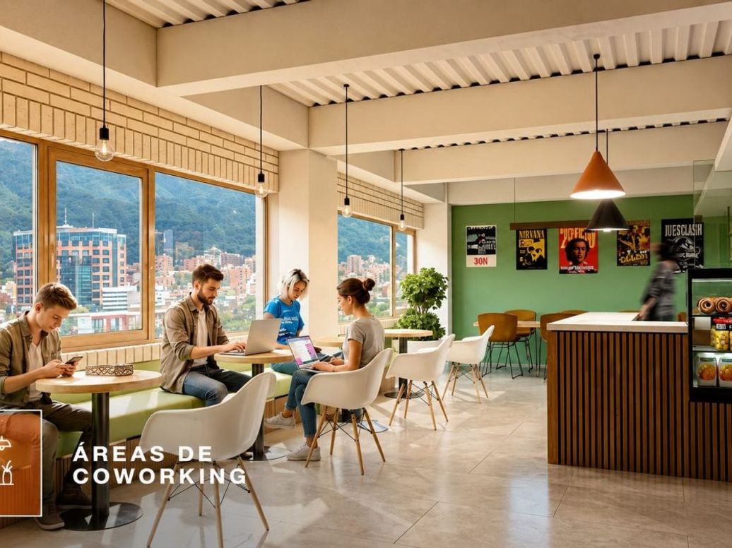 Apartamento de 1 alcoba en venta en Chapinero Sur Occidental, Bogotá, 27 m² · foto 3 de 6