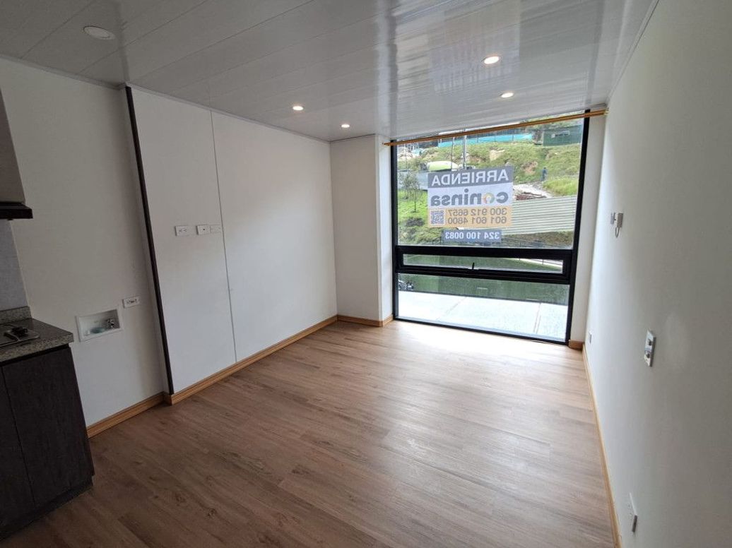 Apartamento de 1 alcoba en arriendo en Barrancas, Bogotá, 25 m² · foto 3 de 19