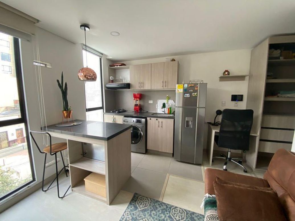 Apartaestudio en arriendo en El Rosario, Bogotá, 35 m² · foto 8 de 8