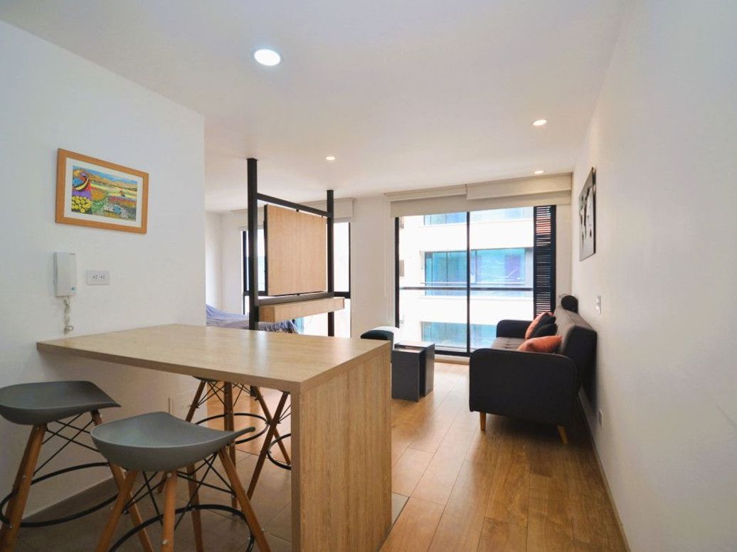 Apartamento de 1 alcoba en venta en Santa Barbara Oriental, Bogotá, 46 m² · foto 5 de 20