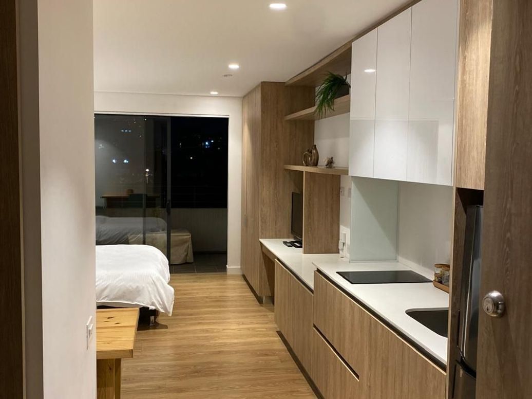 Apartaestudio en arriendo en El Recuerdo, Bogotá, 30 m² · foto 12 de 20