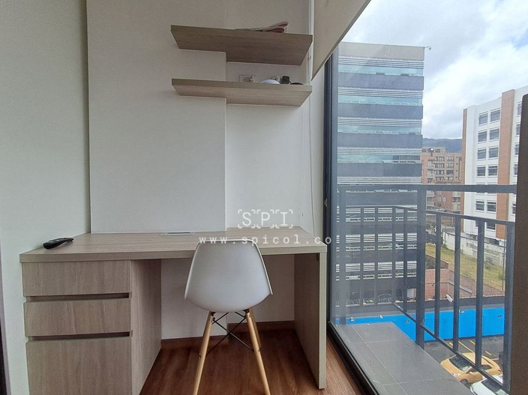Apartaestudio en venta en Chico Norte Et. Iii, Bogotá, 18 m² · foto 8 de 9