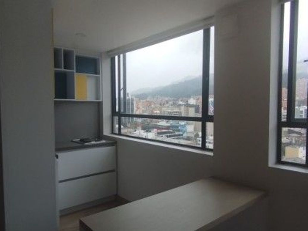 Apartaestudio en arriendo en Chapinero Sur Occidental, Bogotá, 20 m² · foto 2 de 7