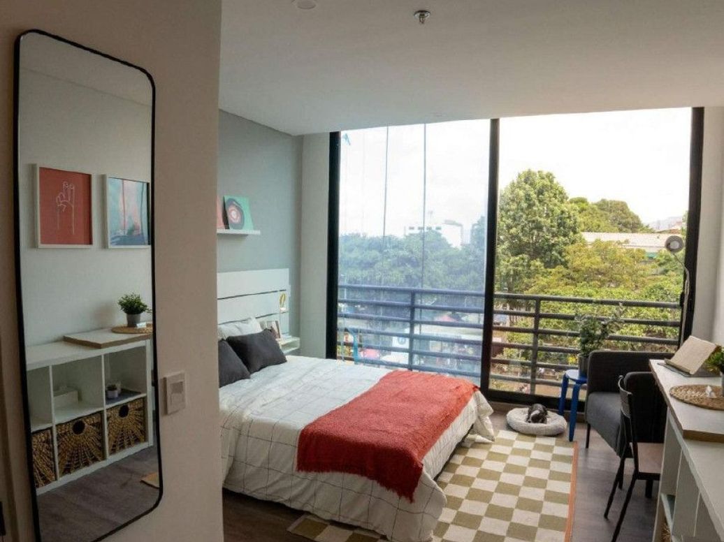 Apartaestudio en arriendo en Quinta Camacho, Bogotá, 24 m² · foto 2 de 20