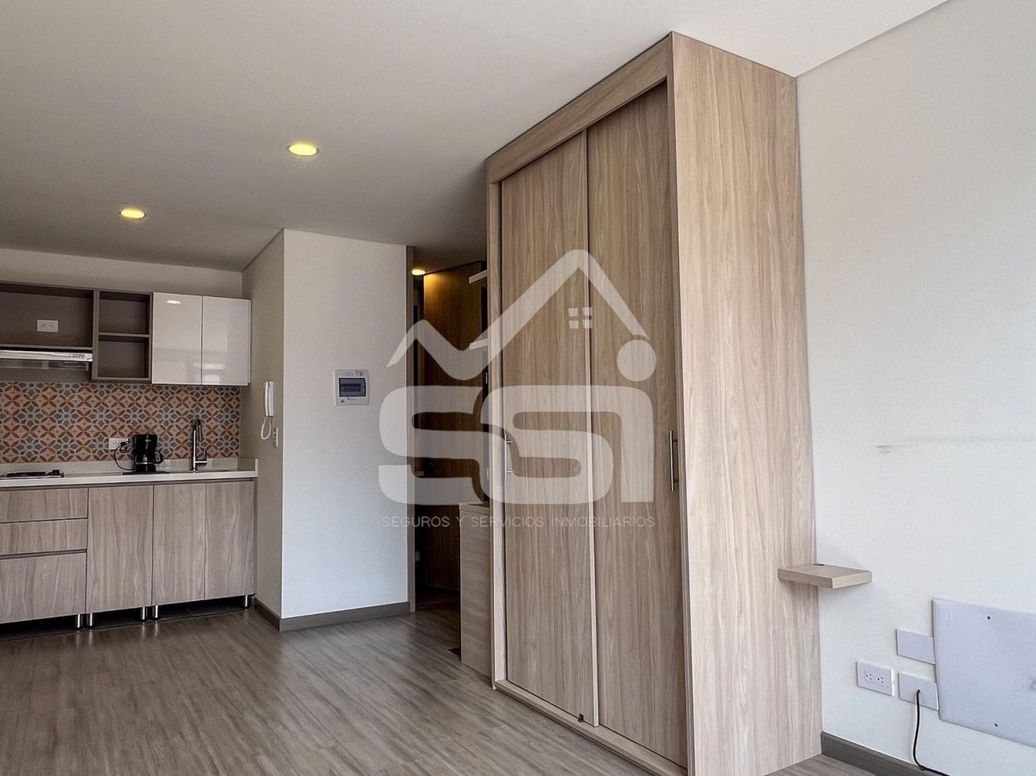 Apartamento de 1 alcoba en arriendo en Nuevo Contry, Bogotá, 22 m² · foto 11 de 15