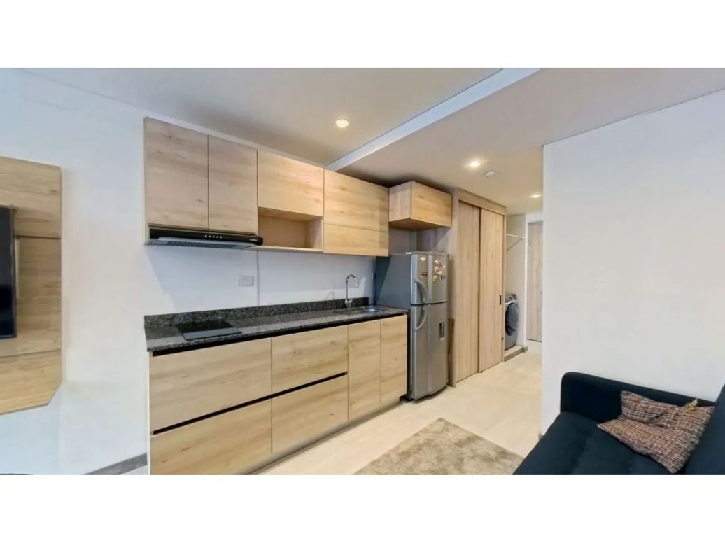 Apartamento de 1 alcoba en venta en Chapinero, Bogotá, 21 m² · foto 3 de 10