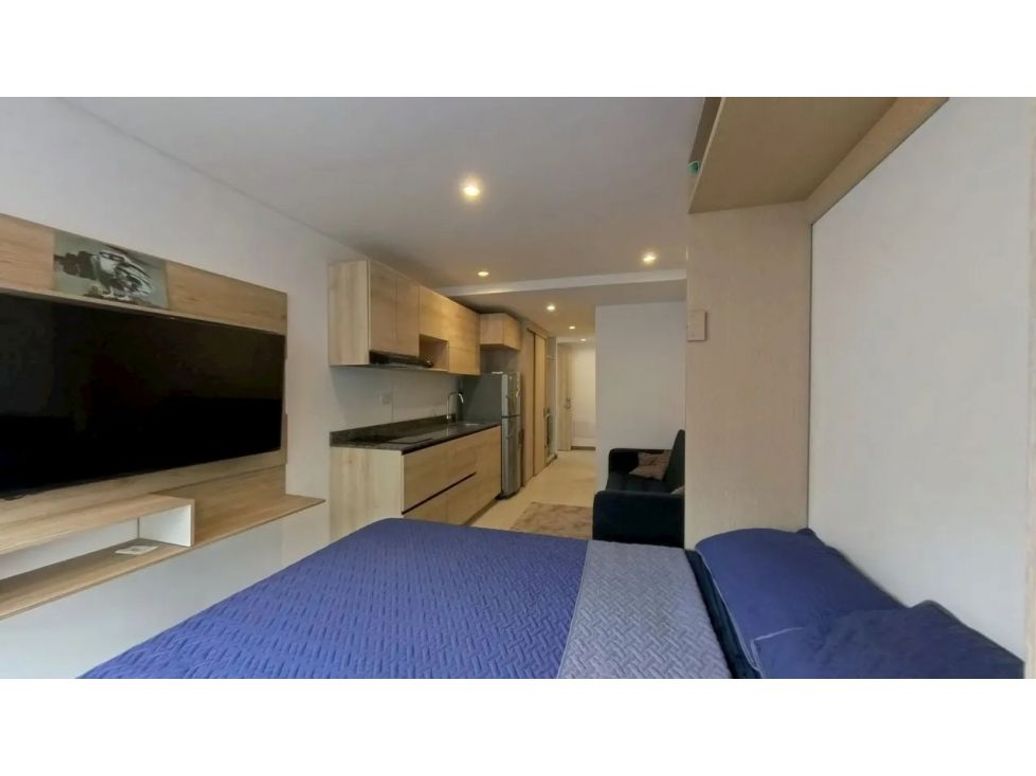 Apartamento de 1 alcoba en venta en Chapinero, Bogotá, 21 m² · foto 7 de 10