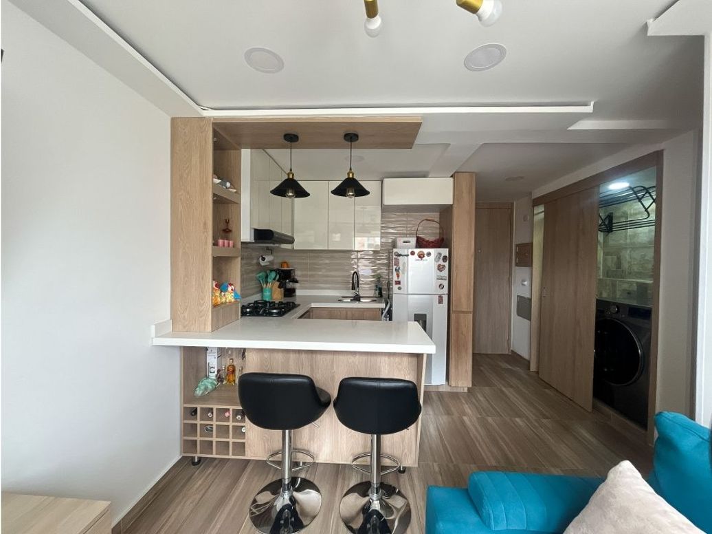 Apartamento de 2 alcobas en venta en Barrancas, Bogotá, 41 m² · foto 3 de 20