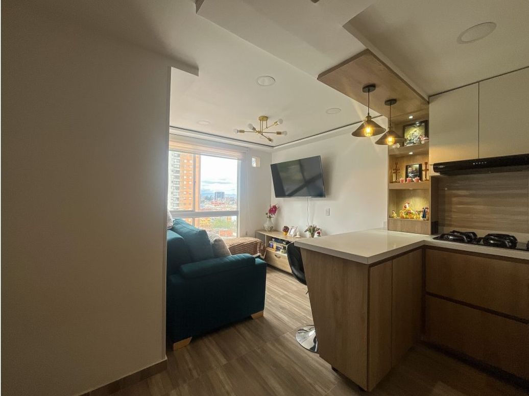 Apartamento de 2 alcobas en venta en Barrancas, Bogotá, 41 m² · foto 10 de 20