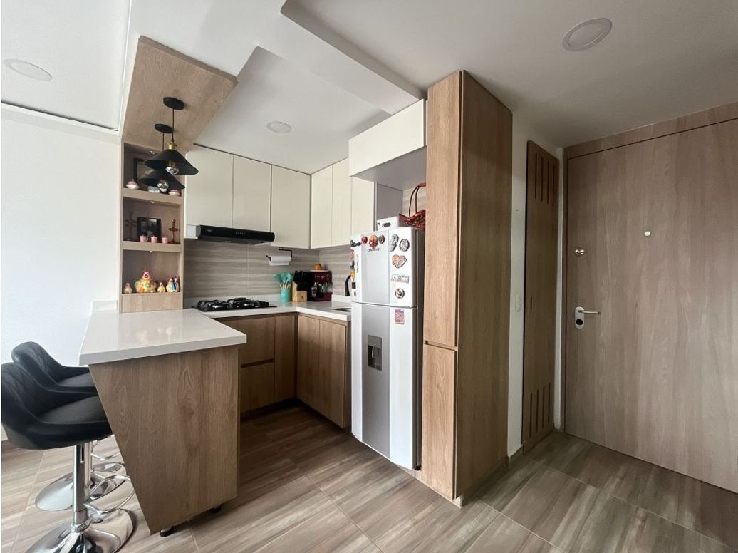Apartamento de 2 alcobas en venta en Barrancas, Bogotá, 41 m² · foto 6 de 20