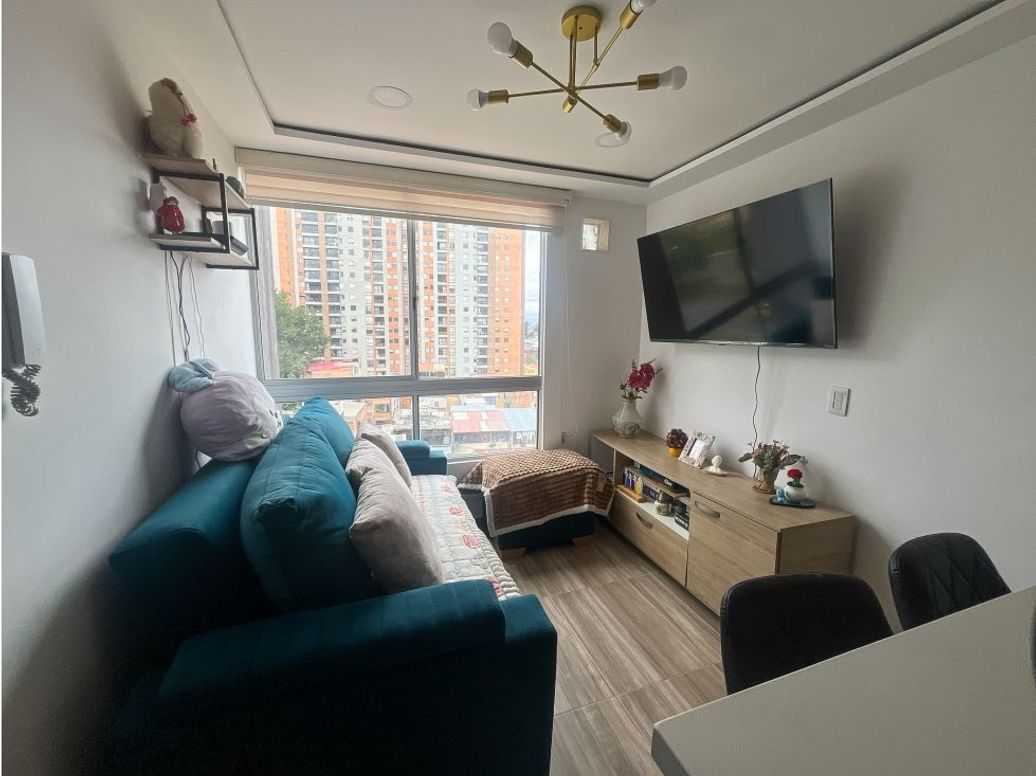 Apartamento de 2 alcobas en venta en Barrancas, Bogotá, 41 m² · foto 2 de 20