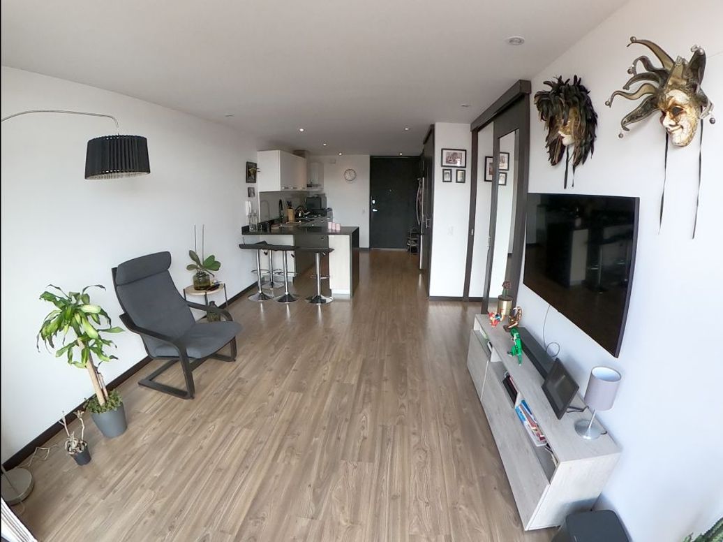 Apartamento de 1 alcoba en venta en El Contador, Bogotá, 64 m² · foto 2 de 19