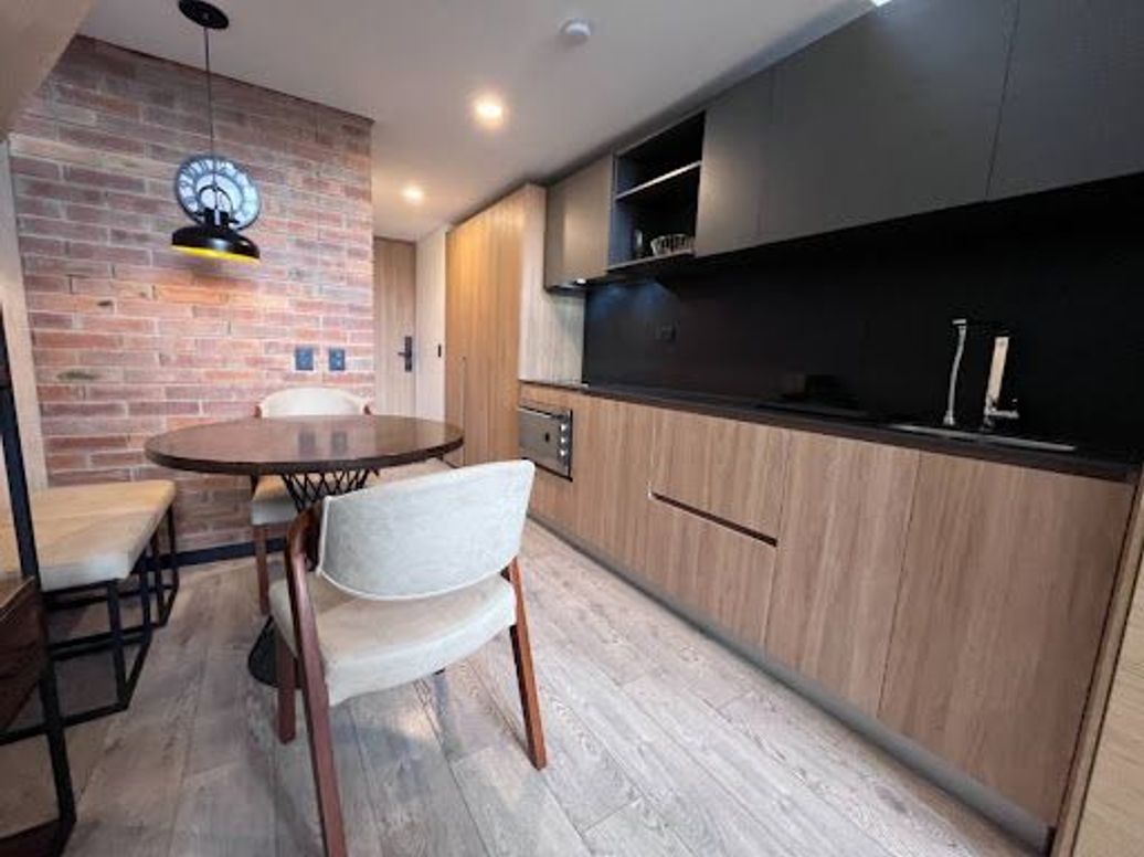 Apartaestudio en arriendo en Polo Club, Bogotá, 27 m² · foto 7 de 20