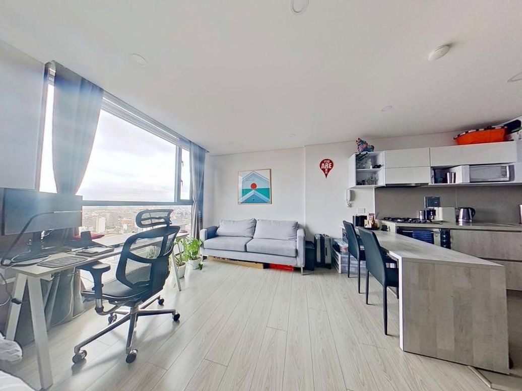 Apartaestudio en venta en Las Nieves, Bogotá, 30 m² · foto 3 de 9
