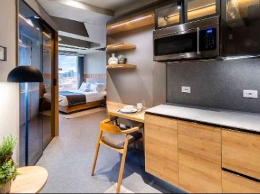 Apartamento de 1 alcoba en venta en Rincon Del Chicó, Bogotá, 27 m² · foto 4 de 9