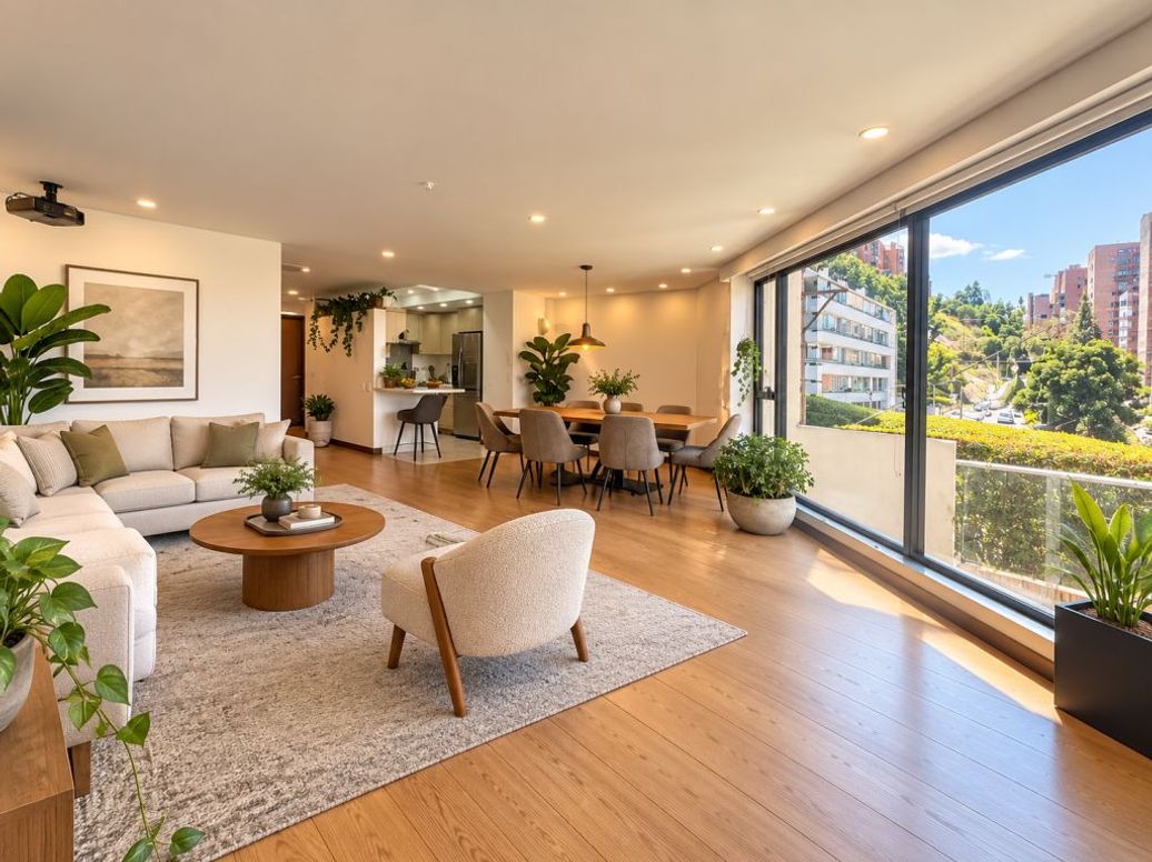 Apartamento de 3 alcobas en venta en El Refugio, Bogotá, 190 m² · foto 2 de 17