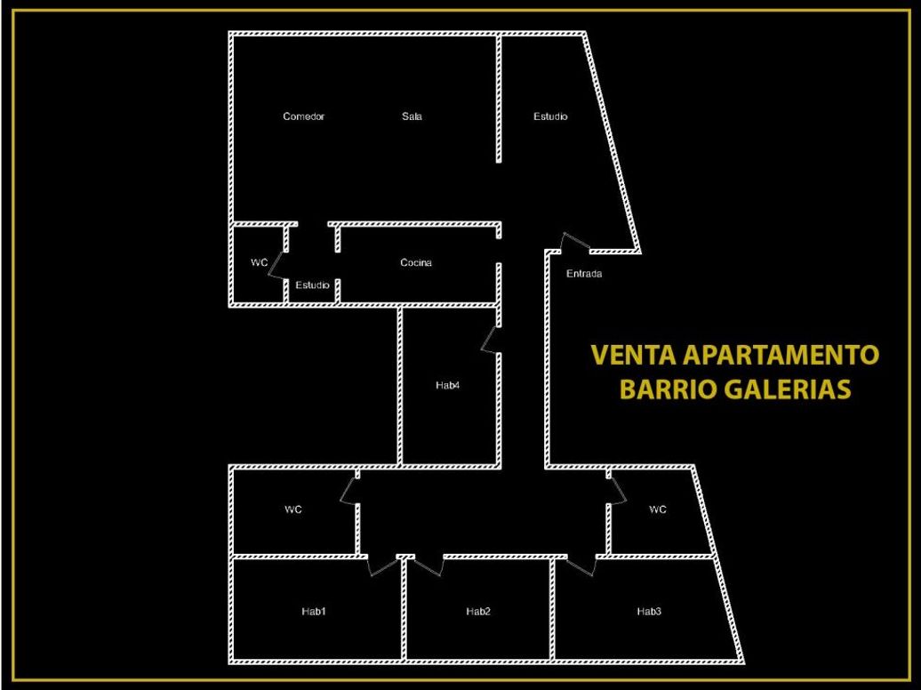 Apartamento de 4 alcobas en venta en Galerías, Bogotá, 163 m² · foto 2 de 20
